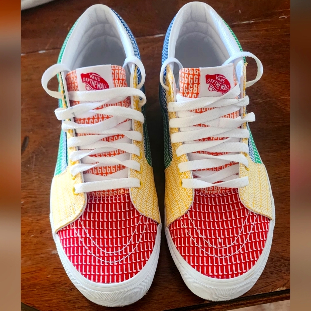 New vans pride high tops